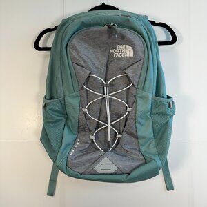 North Face Women's Jester Backpack/Computer Bag Aqua/Grey